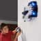 Wall climbing toy car with LED lights