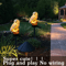 Outdoor Solar Power Led Owl Light Garden Yard Landscape Decor Lamp Waterproof 9