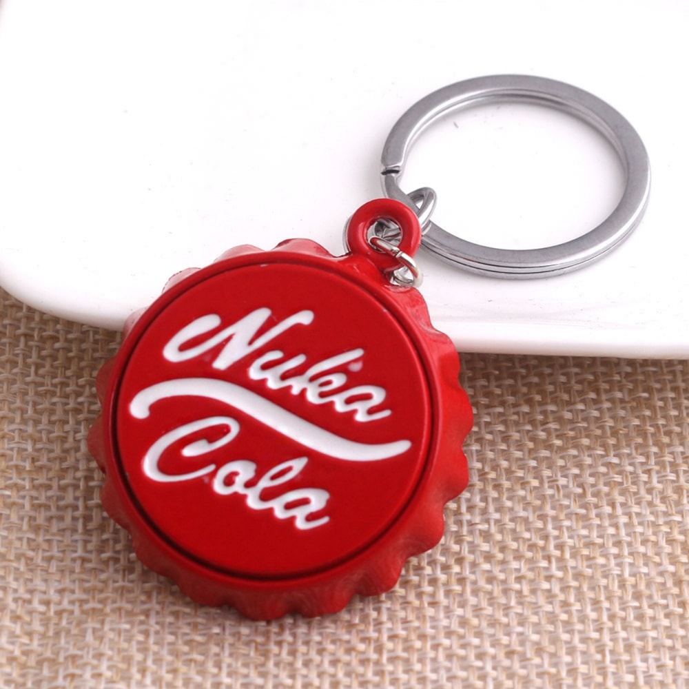 Premium Coca Style Bottle Opener Keychain Everyday Carry EDC Keyring Accessory