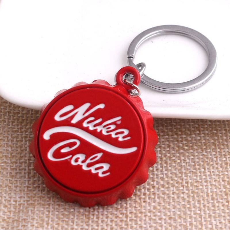 Premium Coca Style Bottle Opener Keychain Everyday Carry EDC Keyring Accessory