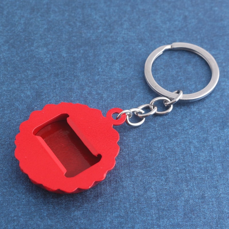 Premium Coca Style Bottle Opener Keychain Everyday Carry EDC Keyring Accessory