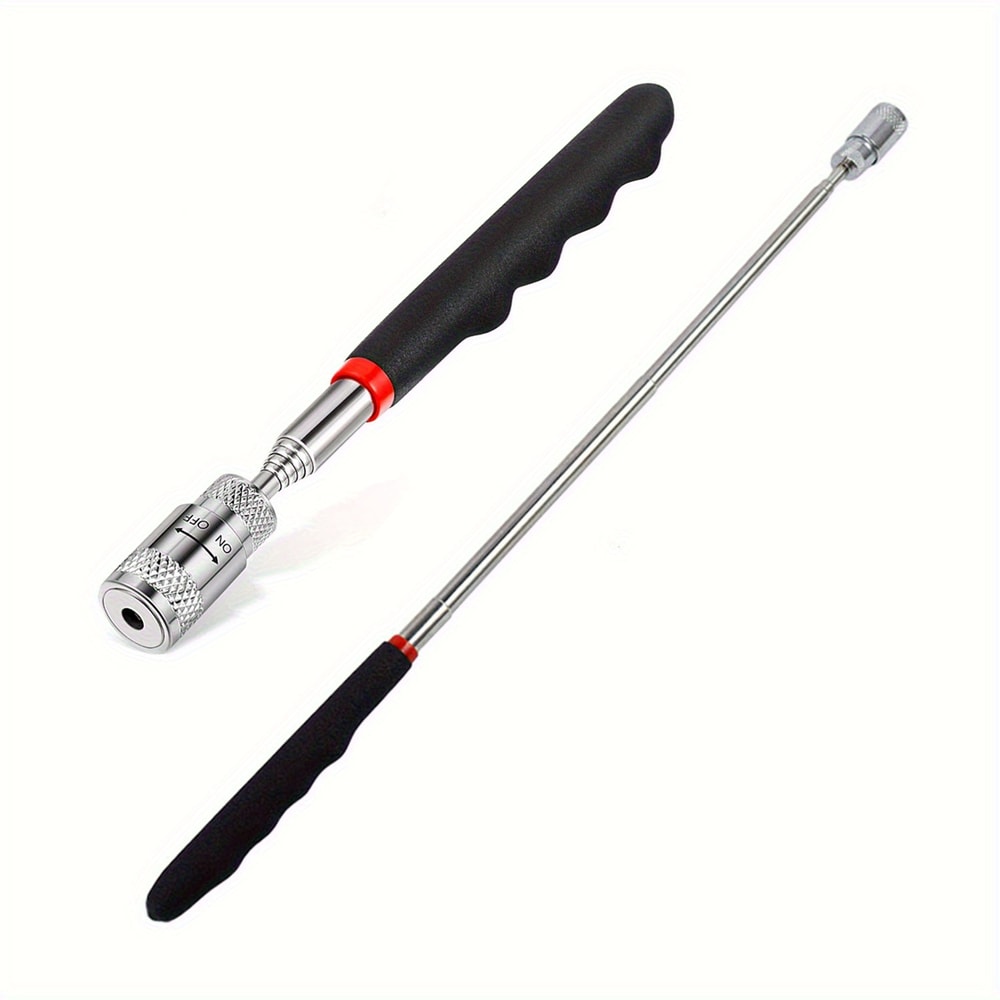 Magnetic LED Pickup Tool With Extendable Telescopic Reach For Auto Repair Home Maintenance 0