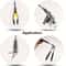 Magnetic LED Pickup Tool With Extendable Telescopic Reach For Auto Repair Home Maintenance 4