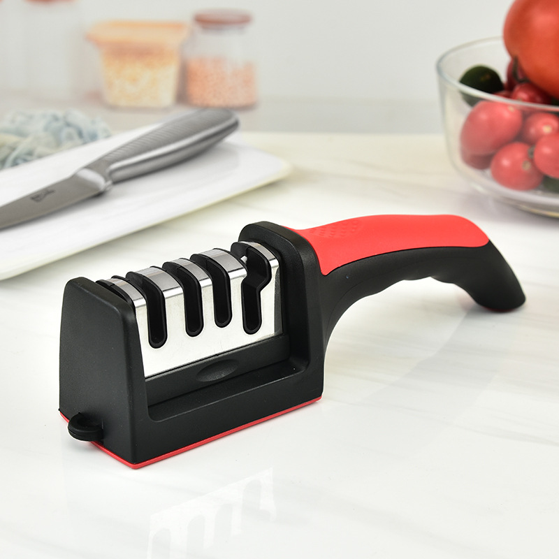 Kitchen Knife Sharpener Pro Manual Sharpening Tool for Razor-Sharp Blades