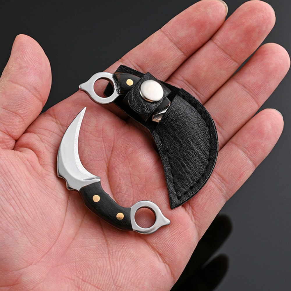 Compact Pocket Knife Keychain Mini EDC Tool For Camping Travel Everyday Carry 0
