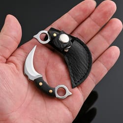 compact pocket knife keychain mini edc tool for camping, travel & everyday carry