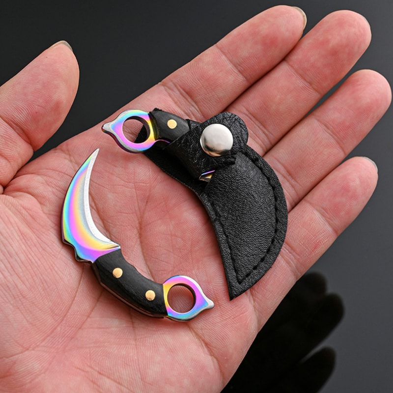 Compact Pocket Knife Keychain Mini EDC Tool For Camping Travel Everyday Carry 1