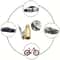 Brass Locking Tire Air Chuck Adapter for Fast Tire Inflation and Secure Air Compressor Connection