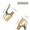 Brass Locking Tire Air Chuck Adapter for Fast Tire Inflation and Secure Air Compressor Connection