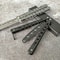 Precision Flip Butterfly Knife Trainer Stainless Steel Balisong Trainer for Skill Practice