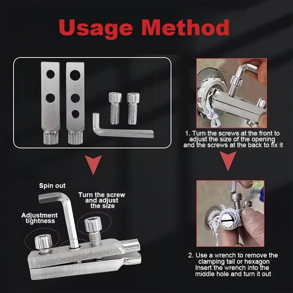ProTap Broken Tap Extractor & Angle Valve Repair Tool Set