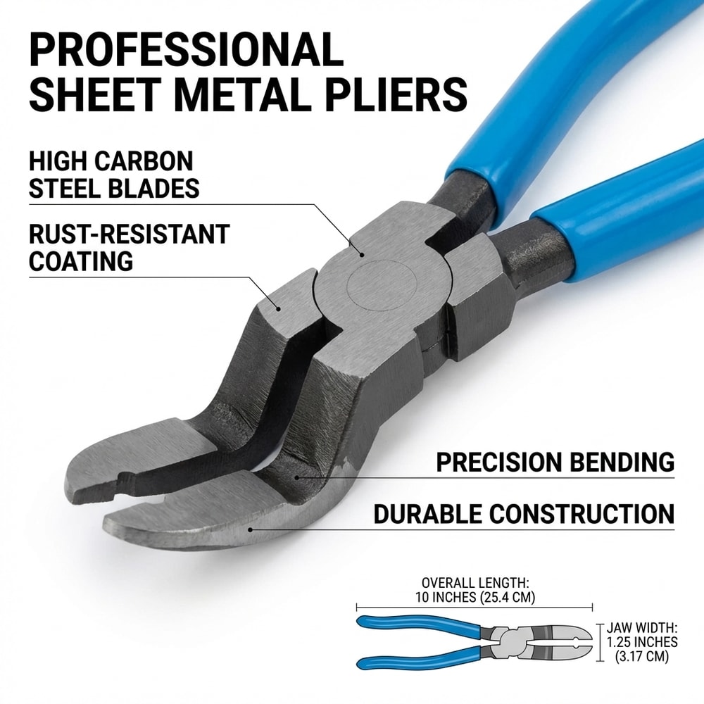 AutoMaster Car Clip Pliers Wire Stripping Tool For Rivets Fasteners And Repairs 5