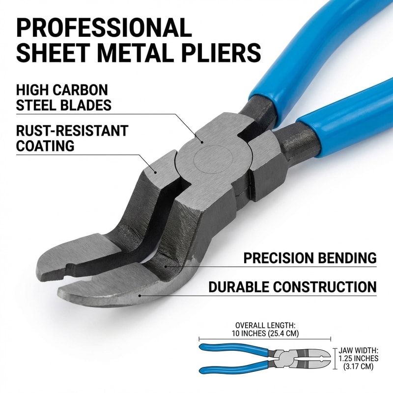 AutoMaster Car Clip Pliers Wire Stripping Tool For Rivets Fasteners And Repairs 5