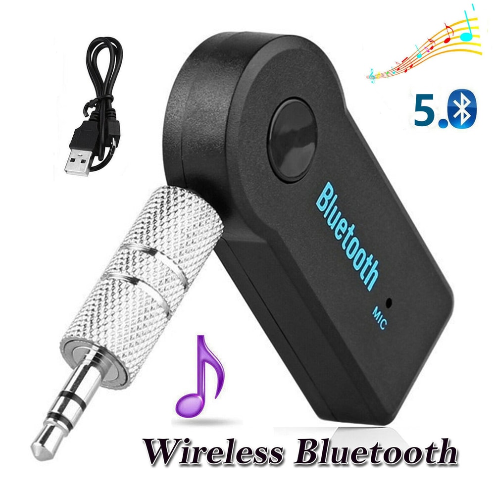 Adapter Wireless Audio Receiver Transmitter For Car Headphones Home Stereo 5