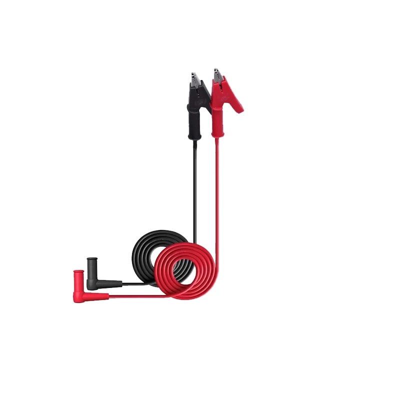 Multimeter Test Lead Set with Alligator Clips & Banana Plugs, 90cm Electrical Testing Cable