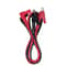 Multimeter Test Lead Set with Alligator Clips & Banana Plugs, 90cm Electrical Testing Cable