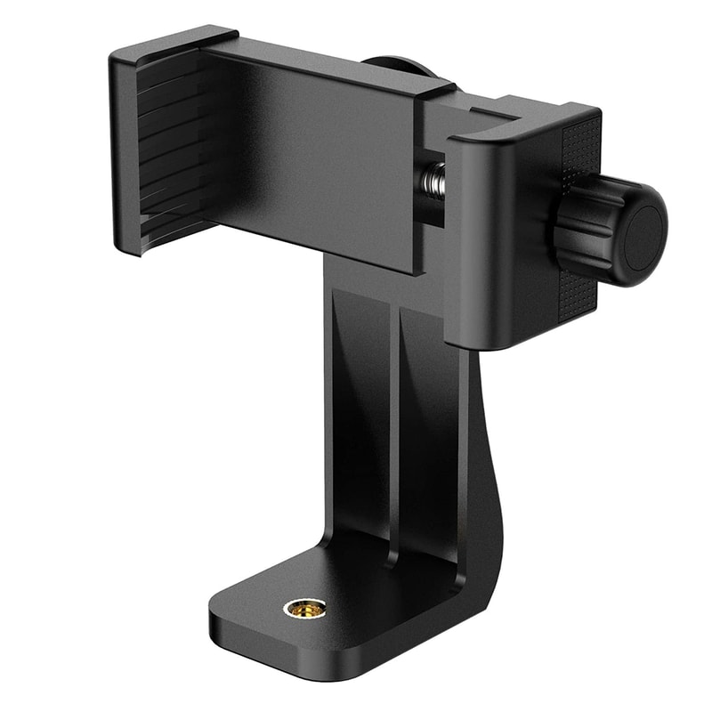 Universal Phone Tripod Mount Clip Adjustable Smartphone Holder Adapter