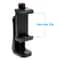 Universal Phone Tripod Mount Clip Adjustable Smartphone Holder Adapter