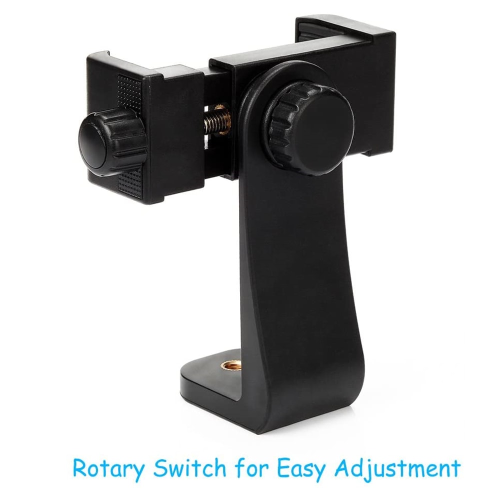 Universal Phone Tripod Mount Clip Adjustable Smartphone Holder Adapter