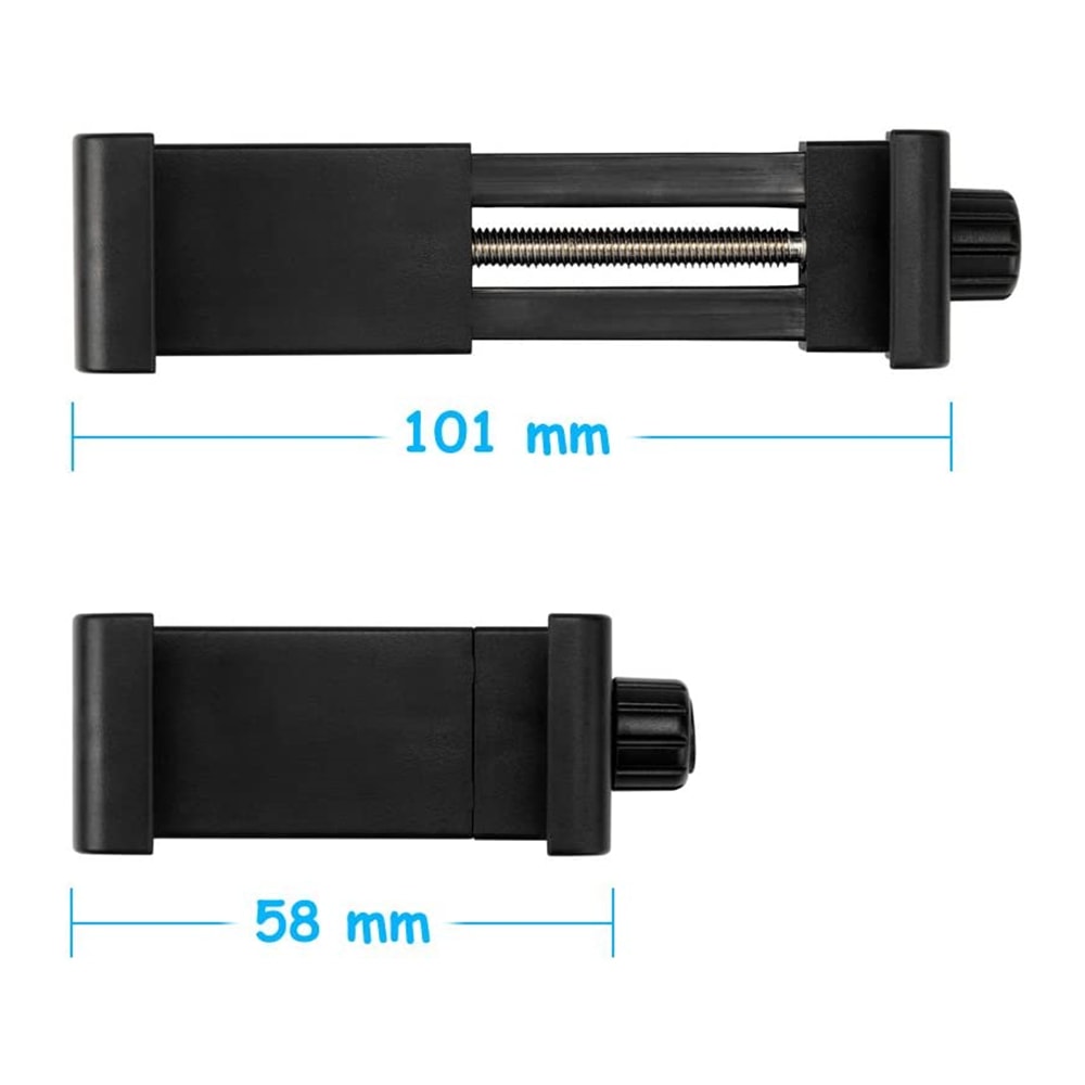 Universal Phone Tripod Mount Clip Adjustable Smartphone Holder Adapter