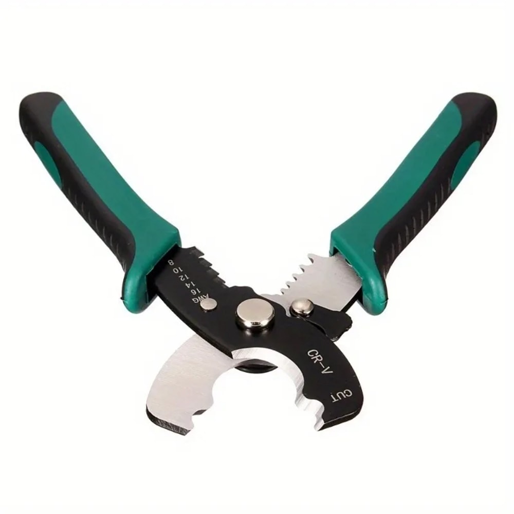 Professional Wire Stripper Tool & Cable Cutter Pliers for Electricians