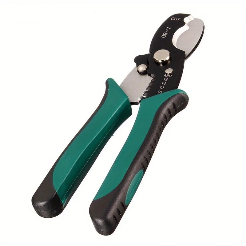 Professional Wire Stripper Tool & Cable Cutter Pliers for Electricians