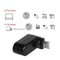 FlexRotate Port USB Hub For Laptop PC High Speed USB Splitter Adapter 3