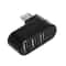 FlexRotate Port USB Hub For Laptop PC High Speed USB Splitter Adapter 1