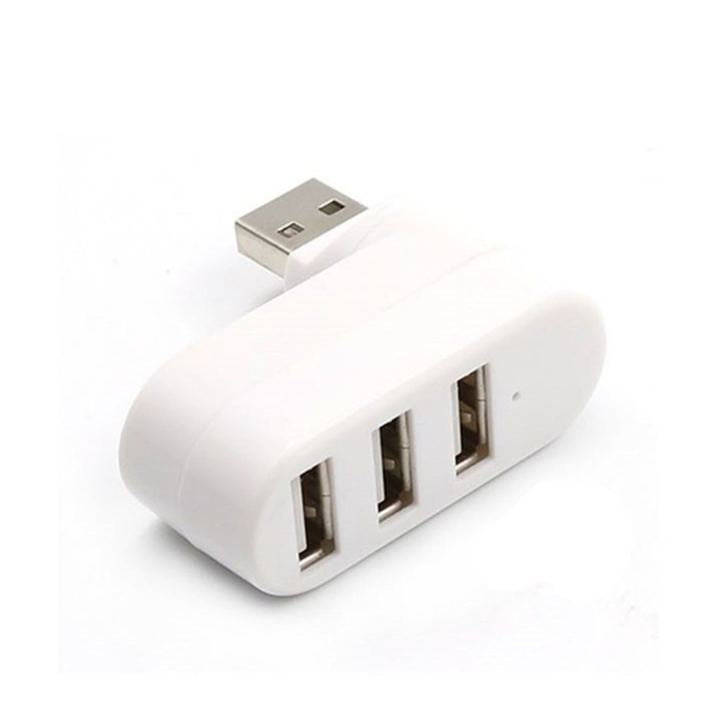FlexRotate Port USB Hub For Laptop PC High Speed USB Splitter Adapter 2
