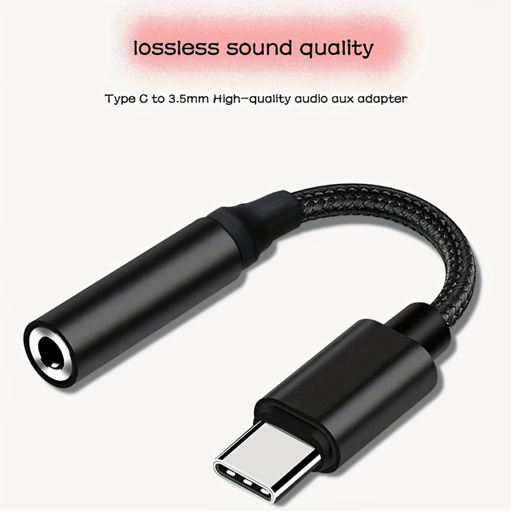 Headphone Adapter Cable For Samsung Xiaomi 1