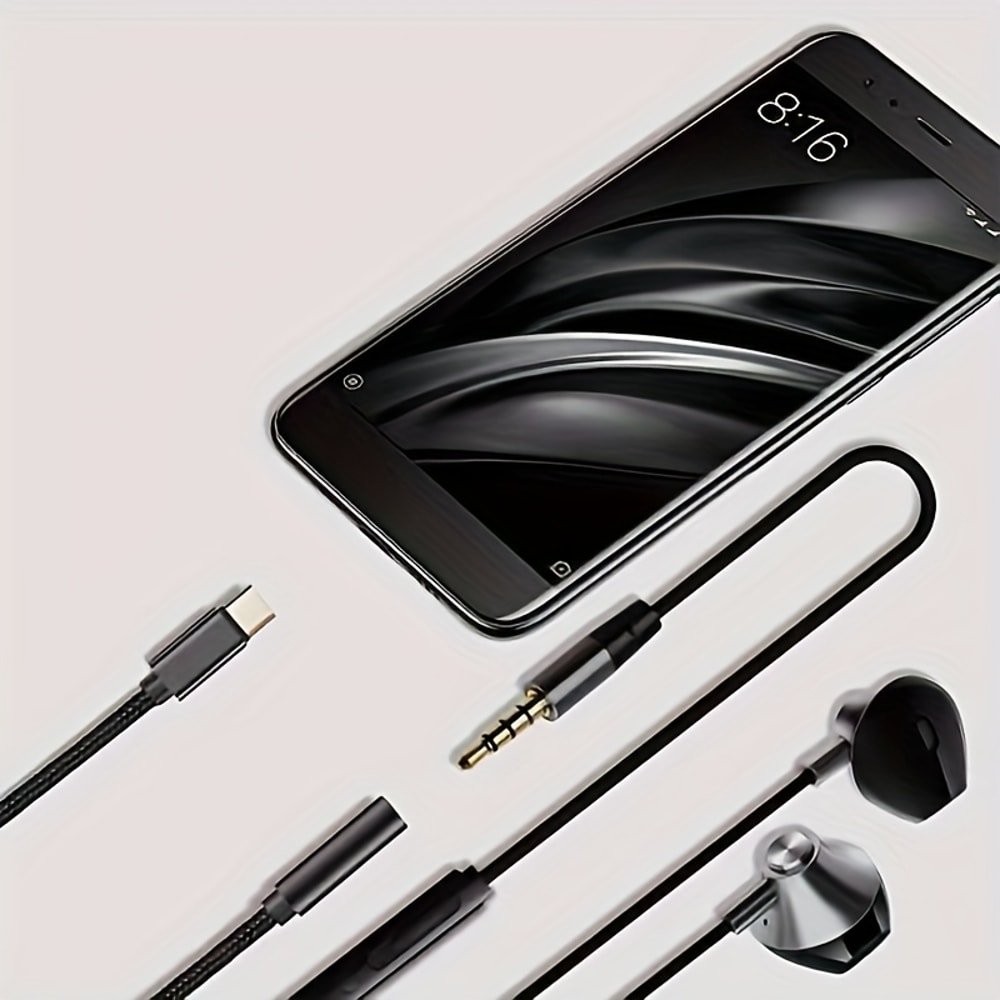 Headphone Adapter Cable For Samsung Xiaomi 2