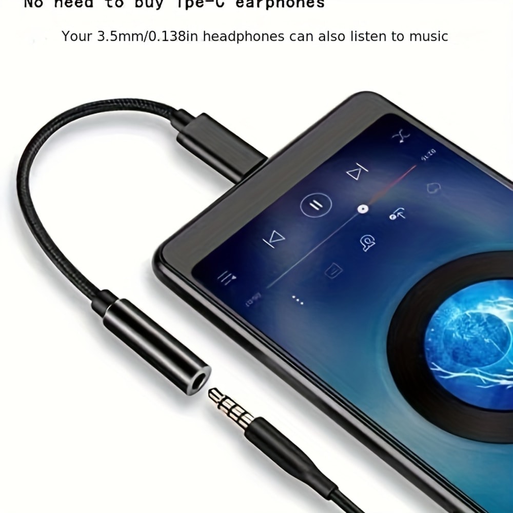 Headphone Adapter Cable For Samsung Xiaomi 3