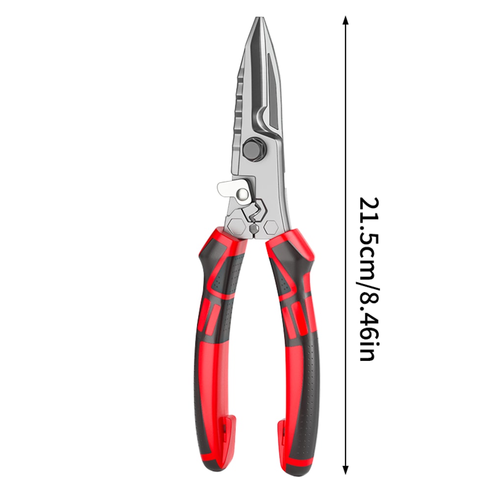 Electrician Scissors Wire Cutter Crimping Tool 7