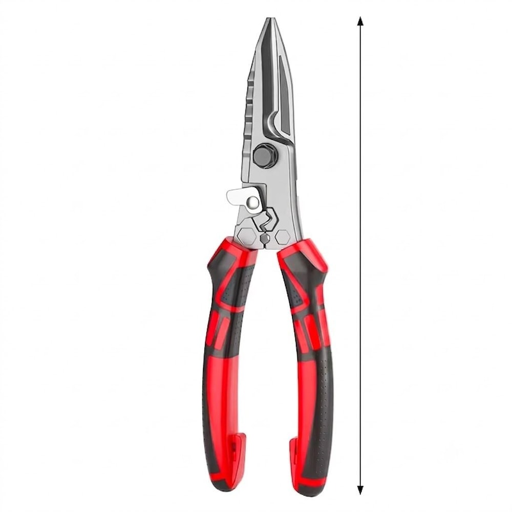Electrician Scissors Wire Cutter Crimping Tool 0