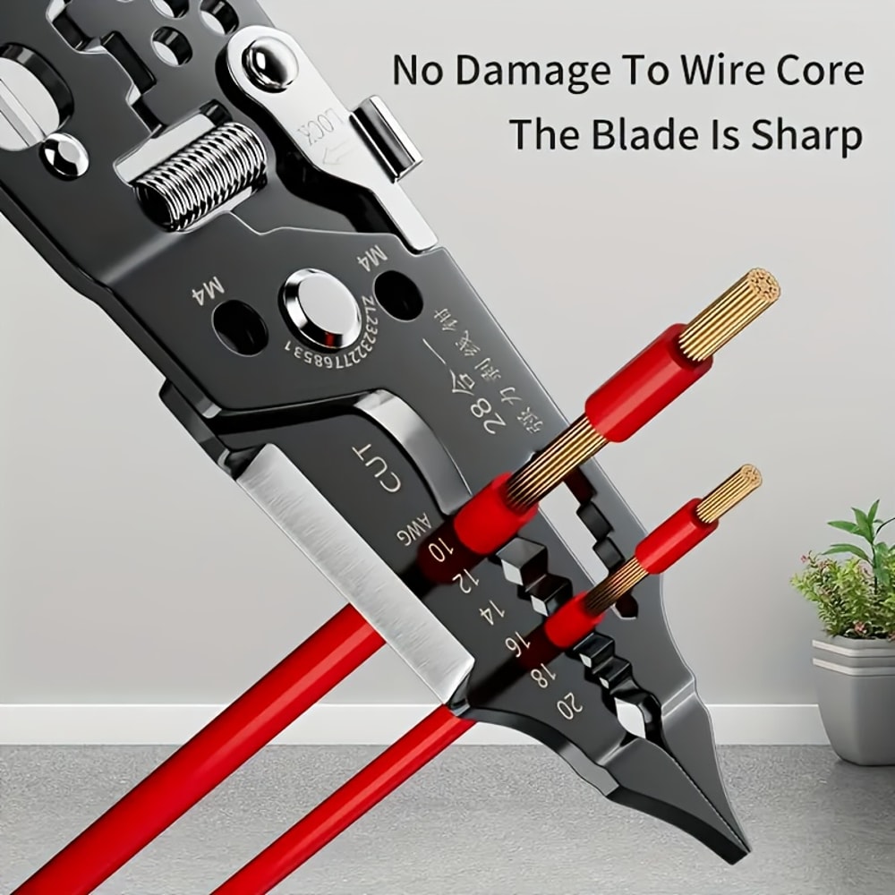 Multifunction Crimping Tool Professional Wire Stripper Hand Tool 2