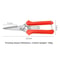 Professional Garden Premium Pruning Shears Straight Head Stainless Steel Garden Scissors with Non Slip Grip