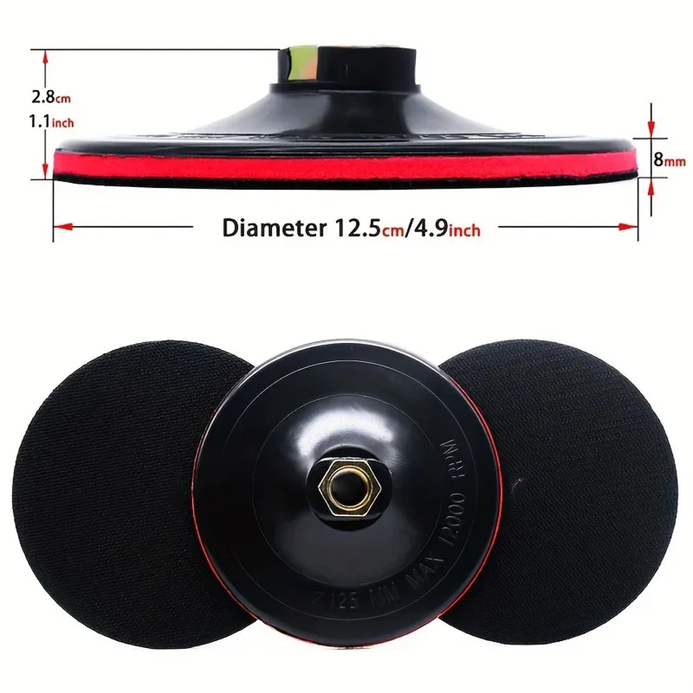 Premium Foam Backing Pad for Angle Grinder Sanding & Polishing