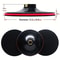 Premium Foam Backing Pad for Angle Grinder Sanding & Polishing