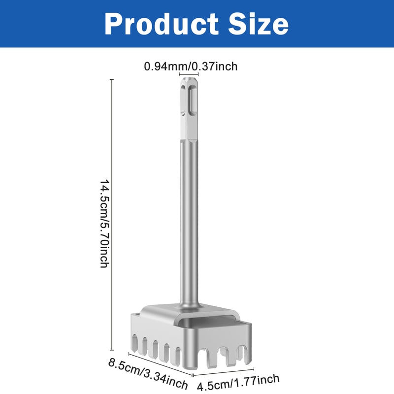 Square Hole Opener For SDS Plus Rotary Hammer SDS Plus Square Hole Opener For Fast Electrical Box 2