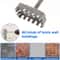Square Hole Opener For SDS Plus Rotary Hammer SDS Plus Square Hole Opener For Fast Electrical Box 4