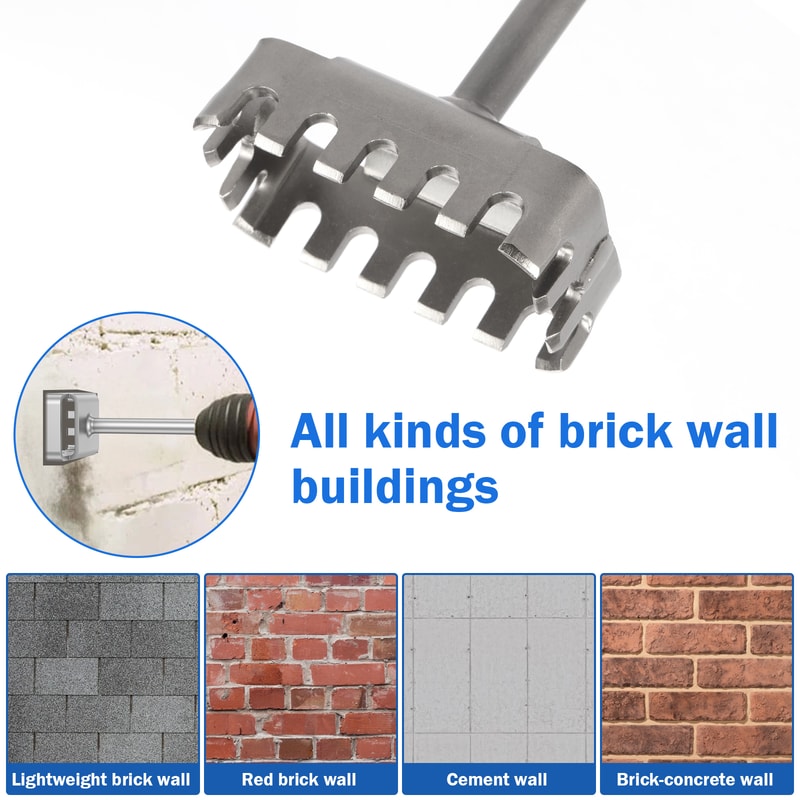 Square Hole Opener For SDS Plus Rotary Hammer SDS Plus Square Hole Opener For Fast Electrical Box 4