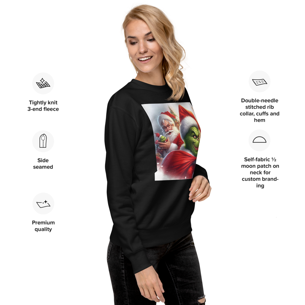 Dear Santa Christmas Shirt Santa Claus And Grinch Christmas Sweatshirt Merry Christmas Ugly Shirt F 2