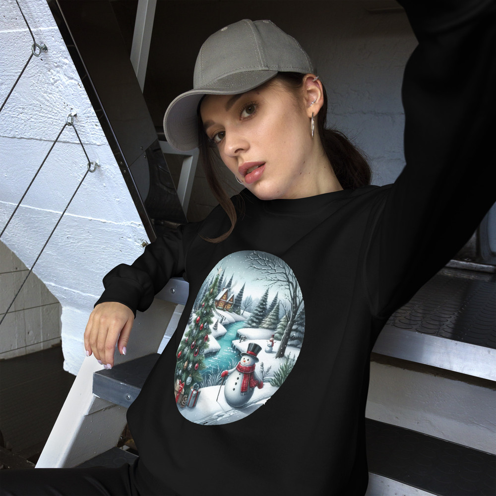 Festive Christmas Gifts  Decor  Unisex Sweatshirt  Inspire Uplift 3