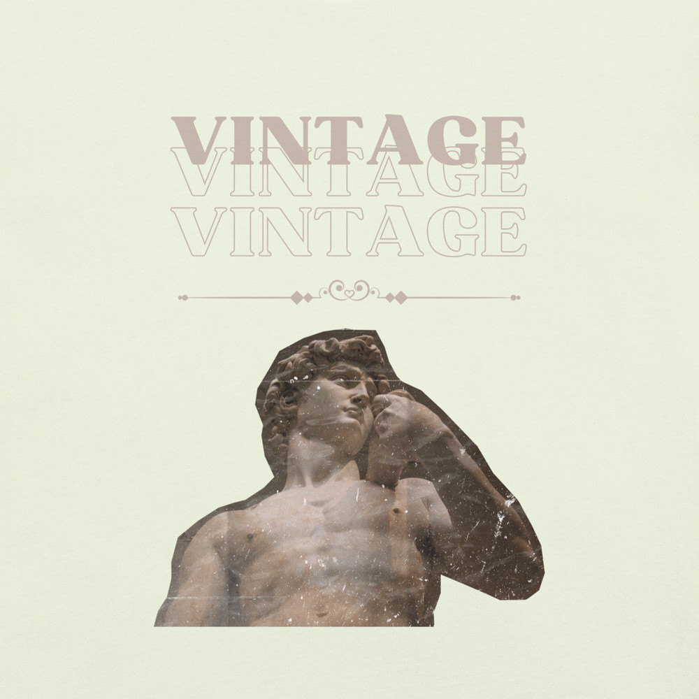 Vintage Unisex TShirt Retro Style ShortSleeve Tee Classic And Timeless Apparel 4