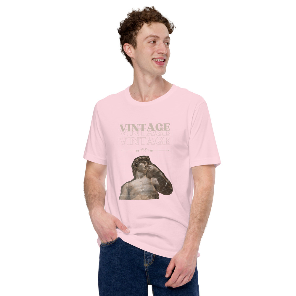 Vintage Unisex TShirt Retro Style ShortSleeve Tee Classic And Timeless Apparel 5