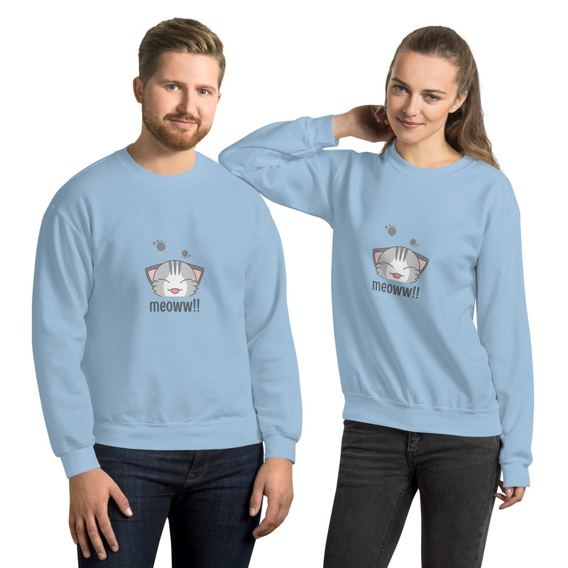 Unisex TShirt  Cute Cat Design Soft  Comfortable Casual Wea 0