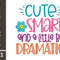Cute Smart And Dramatic Embroidery Design 0