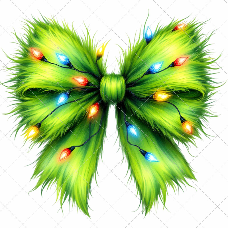 Green Grinch Coquette Bow Sublimation Grinch Png Trendy Grinch Bow Png 0