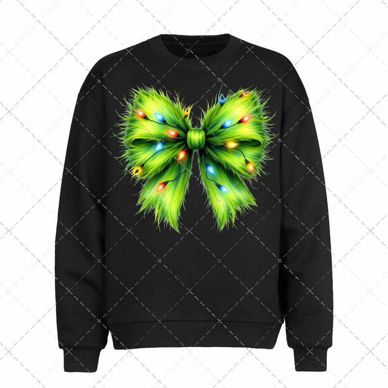 Green Grinch Coquette Bow Sublimation Grinch Png Trendy Grinch Bow Png 1