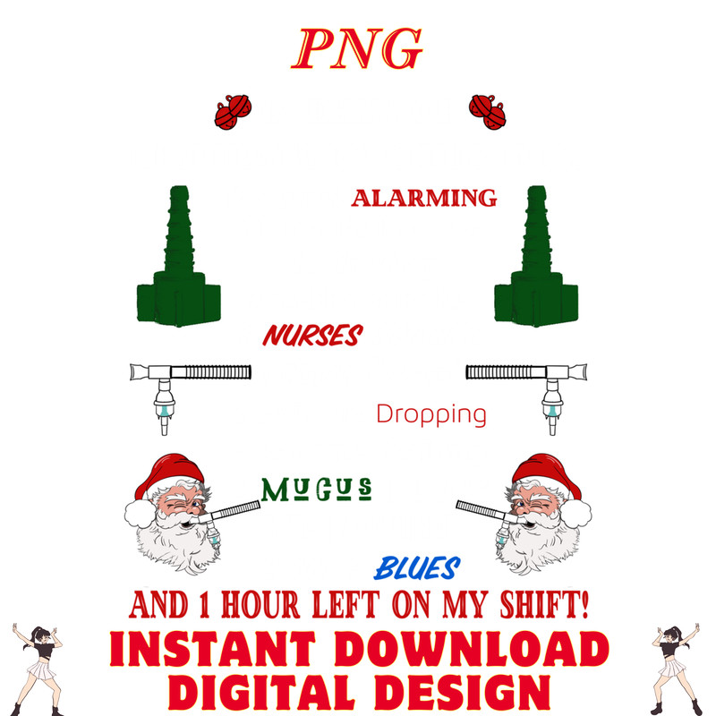 12 Days Of Respiratory Therapist Christmas Funny Design 0